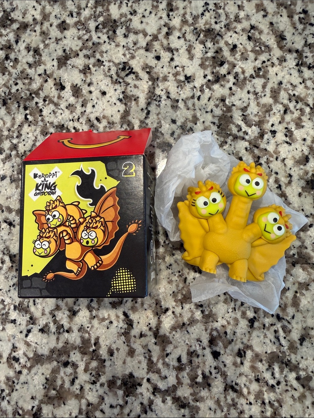 Hello Kitty & Friends Keroppi x King Ghidorah